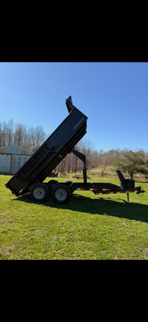 83" x 14' Dump Trailer for rent in New Pekin, Indiana thumbnail 2