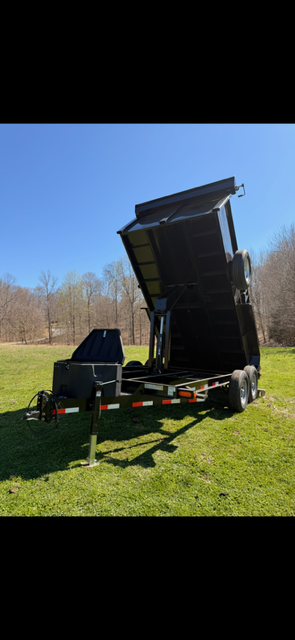 83" x 14' Dump Trailer for rent in New Pekin, Indiana thumbnail 3