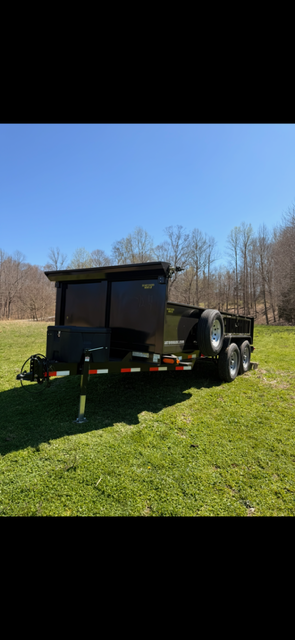 83" x 14' Dump Trailer for rent in New Pekin, Indiana thumbnail 4
